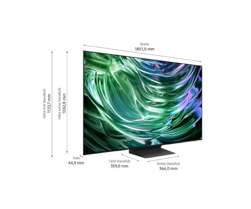 Samsung OLED TV 4K S90D 83 Zoll (211 cm), Fernseher mit NQ AI Gen2 Prozessor, OLED HDR+, 4K AI Bildverbesserung, Gaming Hub bis 144Hz, Dolby Atmos Sound, OTS Lite, Knox Security, Smart KI TV