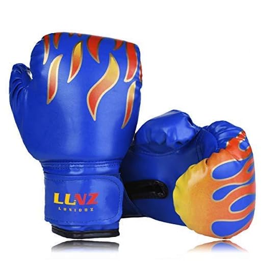 Kinder Boxhandschuhe, für Sparring, 170 g, für 3 - 10 Jahre, blau