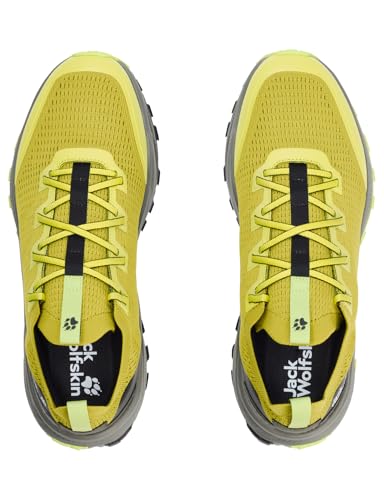 Jack Wolfskin Herren Wanderschuhe leicht atmungsaktiv griffig PS Trail Knit Low federnd stabil komfortabel für Männer Trail Hiking Wandern… – Ansicht 3