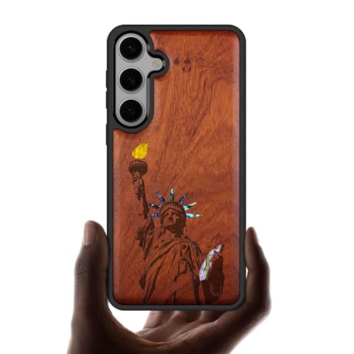 Étui de protection Samsung S25 bois rosé pour un style urbain quotidien