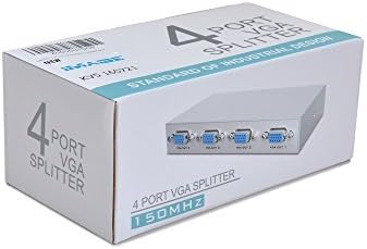 IMAGE® 1 PC to 4 Monitors Splitter Box VGA/SVGA LCD CRT 4 Port Video