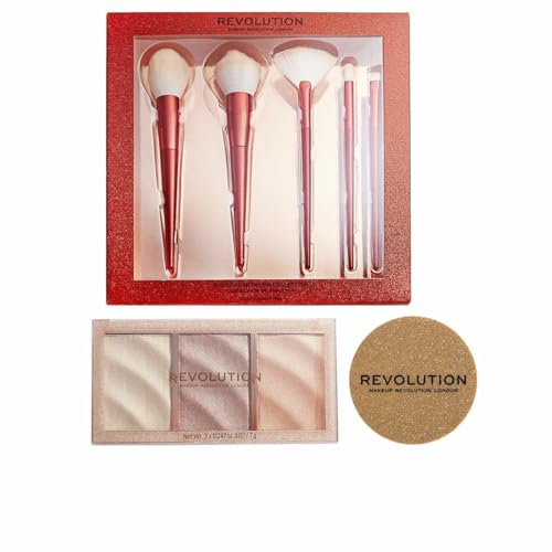 Kit illuminateurs et pinceaux 3 pièces pour briller lors de vos soirées d'été