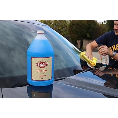 GOLDEN SHINE Clean & Clear Glass Cleaner, 1 Gallon 49128