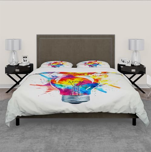Ensemble de housse de couette 3 pièces finitions haut de gamme
