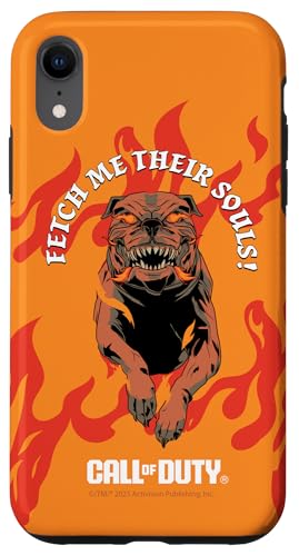 Call of Duty Fetch Me Their Souls Hellhound Video Game X}zP[X iPhone XR p
