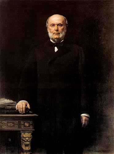 Portrait de Jules Grévy sur toile grand format pour décorer votre salon