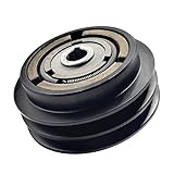 Double Pulley Clutch for Plate Compactor Harbor Freight Central Machinery 70167, 3/4' Bore 5' diamater, Double 1/2' V Belt for 7 HP (212cc) Predator Engine