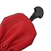 Headcover, PU Leather Head Covers fit for Drivers, Fairway Woods, and Hybrids Cover, 3 Wood Headcovers Head Covers with Rotatable Number Tags, Waterproof (red)
