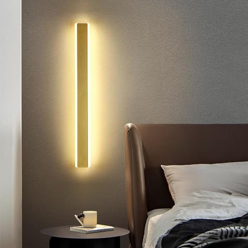 Luz LED rectangular apliques de pared interiores regulables para cocina y baño 4