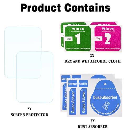 xcivi 2PC Tempered Glass Screen Protector for VTech Kidizoom Smartwatch DX4 by xcivi - Used condition - Image 3