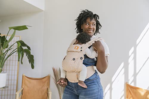 Tula Explore Fawn Gingham Ergonomische en verstelbare babydrager met voorpositie naar buiten ontwikkeld om met je baby… - Image 5