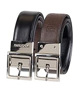 Dockers Boys' Reversible Dress and Casual Belts, Brown/Black Boys', X-Large (Pack of 1)