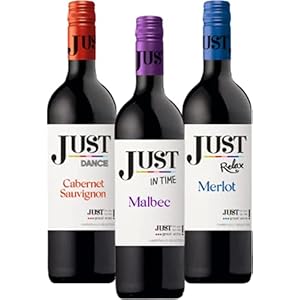 JUST Weinpaket Rotwein (Cabernet, Merlot & Malbec – 3x 0.75l)