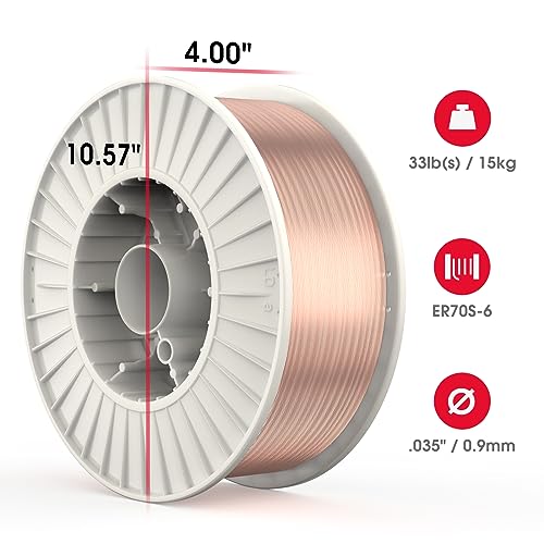 Image of YESWELDER MIG Welding Wire, ER70S-6 Solid Carbon Steel