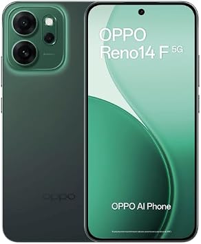 OPPO Reno14 F 5G 8GB-256GB Verde Luminous Green Dual SIM