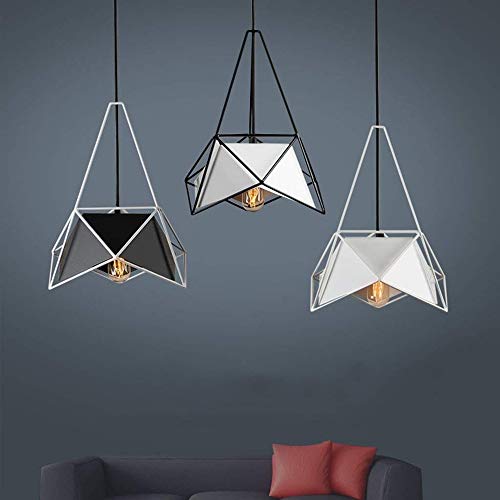 Plafond pendentif salon éclairage géométrique anti-ombre - 5