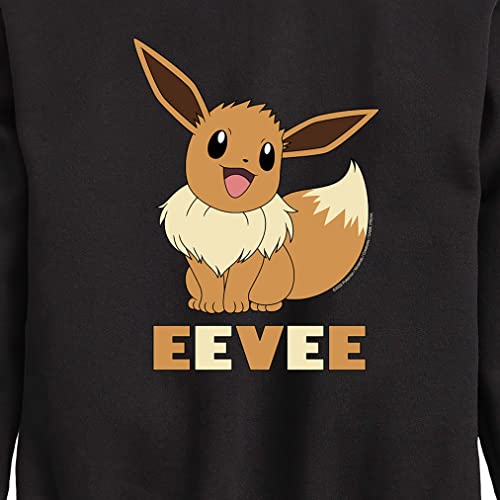 HYBRID APPAREL - Pokémon - Happy Eevee - Youth Crewneck Fleece Sweatshirt3
