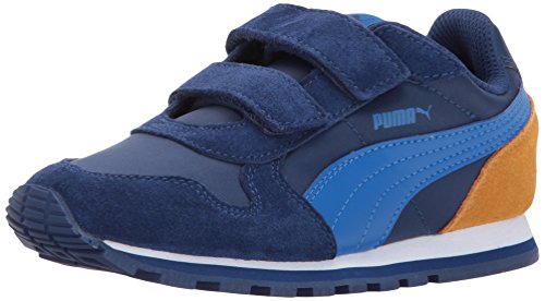 PUMA Kids ST Runner NL V PS Sneaker, Blue Depths-Lapis Blue, 13 US Unisex Toddler