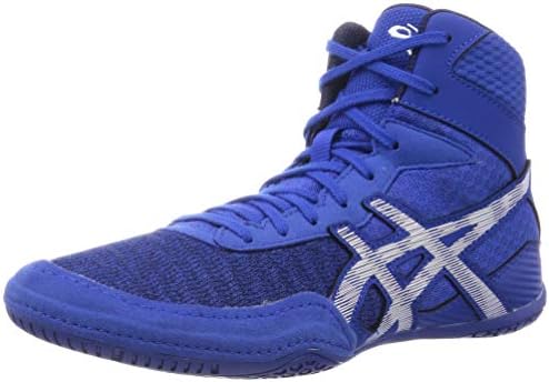 ASICS Men's Matcontrol 2 Wrestling Shoes, 12, ASICS Blue/White