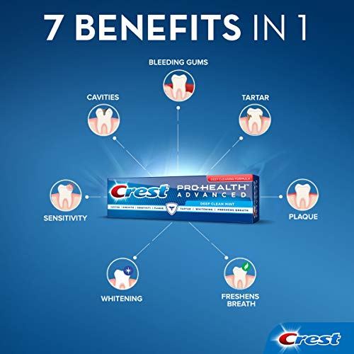 Image of Crest Pro Health Advanced Fluoride Toothpaste, Deep Clean Mint, 3.5 Ounce