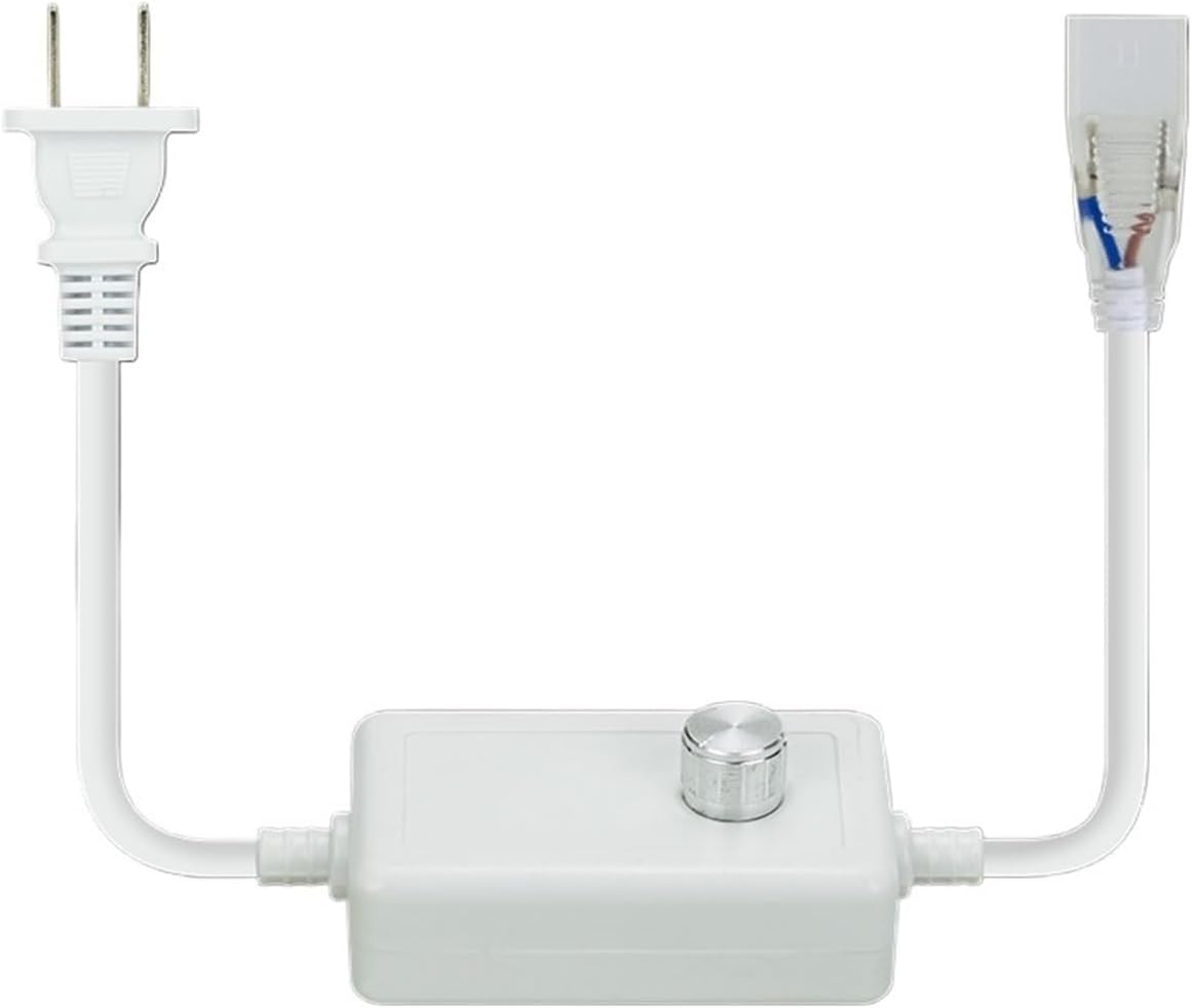 220V high Voltage dimmer LED Light Strip Light Box Diffuse Reflection Block Tube Spotlight Brightness Voltage Regulator Controller(Pin spacing 11mm)