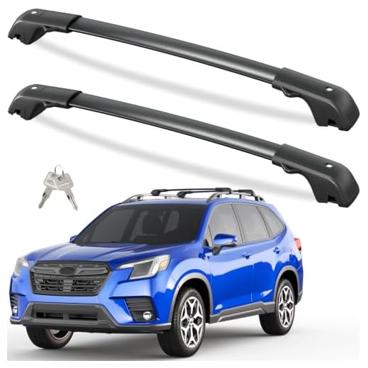 Tuyoung Roof Rack Cross Bars for Subaru
