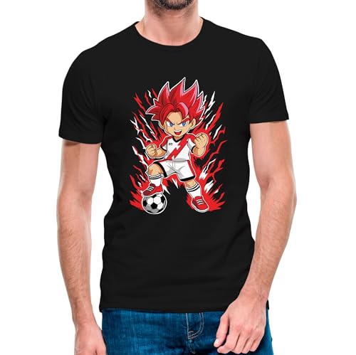 Camiseta de Manga Corta Goku Rayo Vallecano 25-26 (13- Camiseta