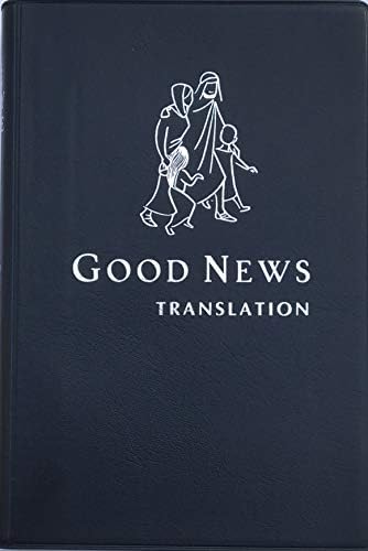 Good News Translation Bible with color image Leather Bound