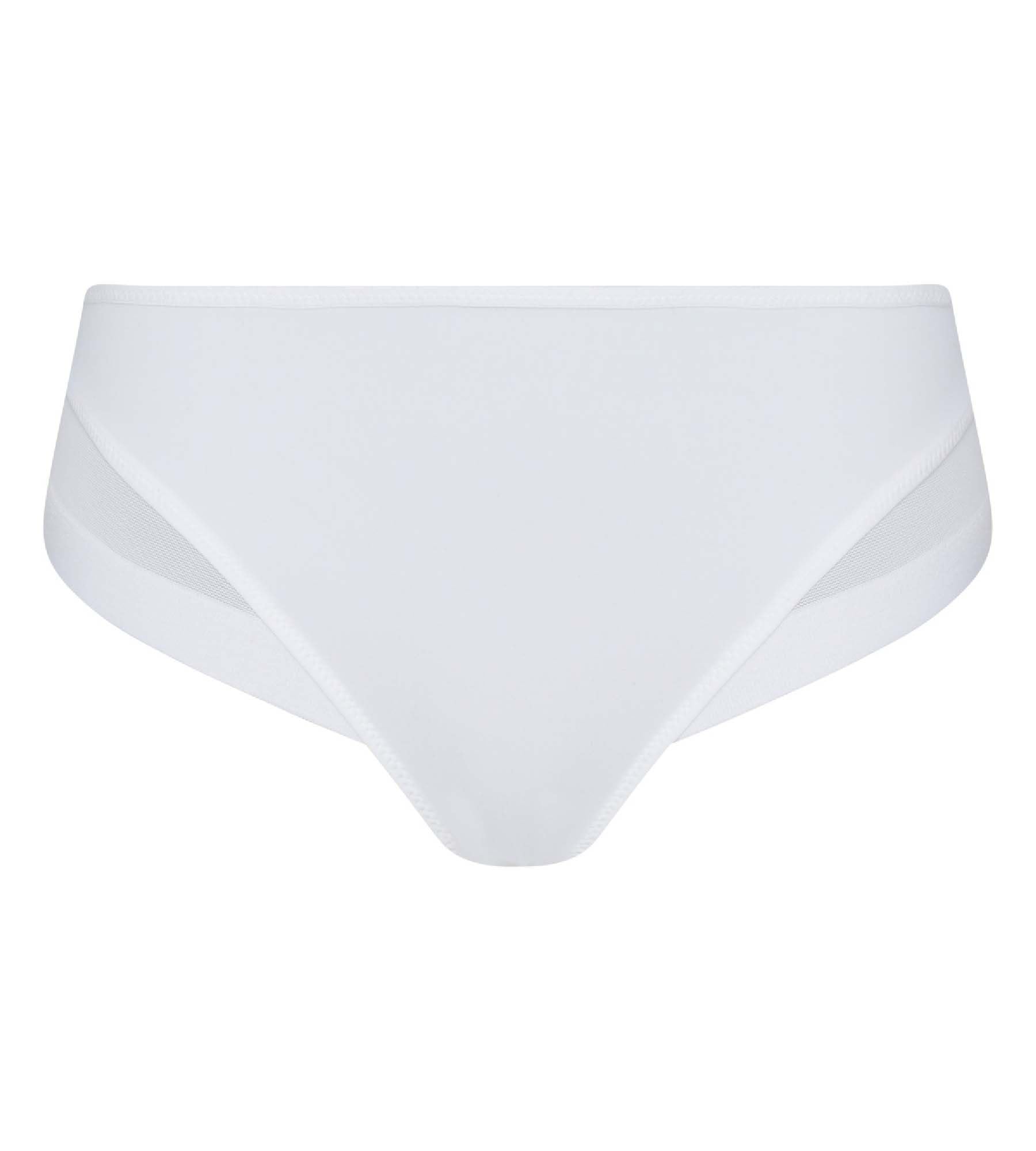 DIM Women's Generous Classic Brief x1 Blanc