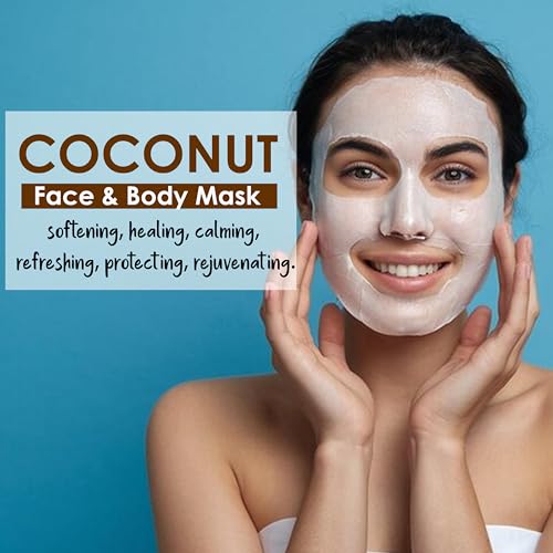 Image of Pink Root Coconut Face Mask, Advanced hydration, Anti-ageing, reduce blemishes, 100ml