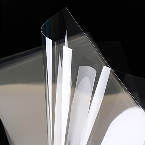 30 Sheets Transparency Film for Inkjet Printer Transparency Paper Transparent Inkjet Printing Film Paper Clear Printable Film Paperfor Overhead Projector Silk Screen Printing Cover
