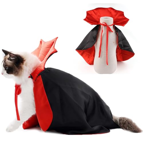 Disfraz Halloween Vampiro para Perros Pequeños S miniatura 4