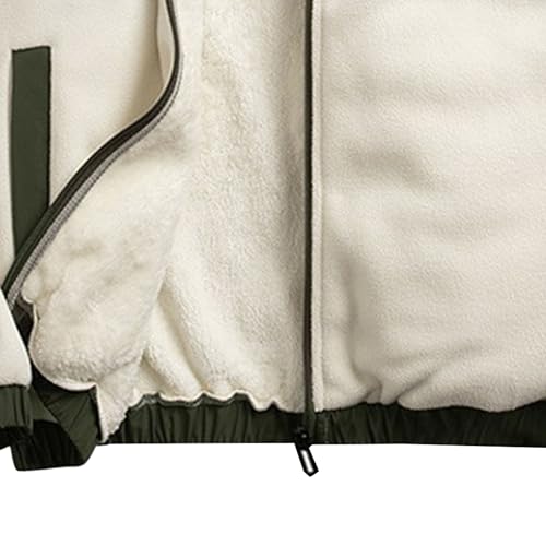 Veste softshell légère entièrement zippée veste de travail coton kaki - 4