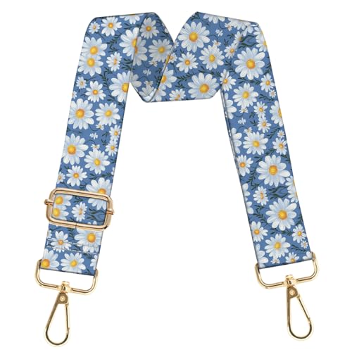 Image of Purse Strap Crossbody Shoulder Canvas Straps 1.5 inch Wide Replacement Adjustable Aesthetic Cute for Women Girls Bag