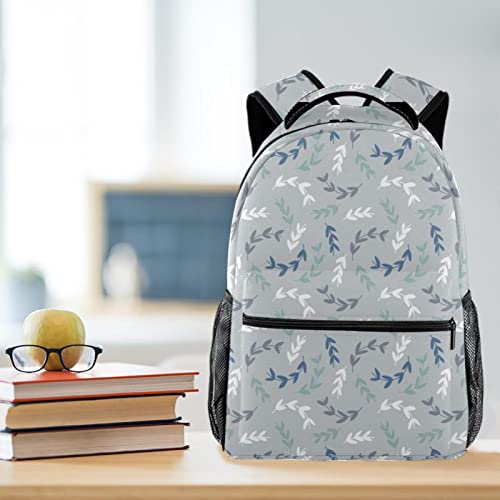 Bolsos de hombro con ramas azules para camping y excursiones al aire libre 6