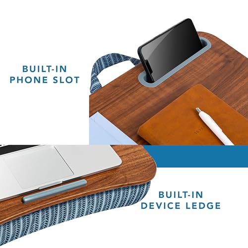 Image of LAPGEAR Designer Lap Desk - Arrow Stripes, 2-Pack with Storage Basket