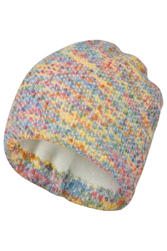 Gorro beanie multicolor Sterntaler de punto suave para bebés y niños pequeños