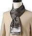 XUYUZUAU Men's 100 Silk Scarf Double Layers Fashion Neckerchief Formal Casual
