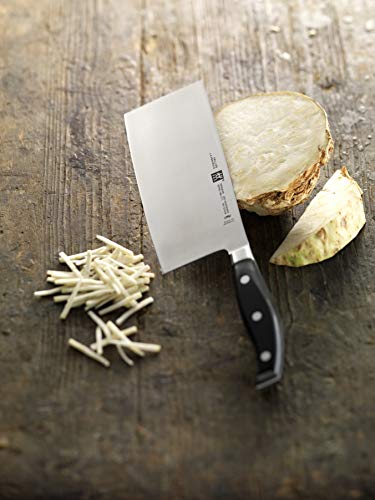 ZWILLING Pro Chin. Kochmesser, Klingenlänge: 18 cm, Rostfreier Spezialstahl, Kunststoffgriff, Schwarz