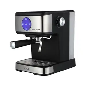 Tesora Brewbelle Espresso Machine, Coffee Maker, 20 Bars, Frother Wand for Espresso, Cappuccino, Adjustable Milk Frothing