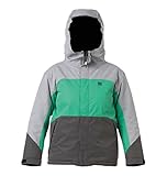  Chaqueta Infantil de Snowboard DC Amo 13 Jacket Youth, color Galvanizado, tamaño extra-small