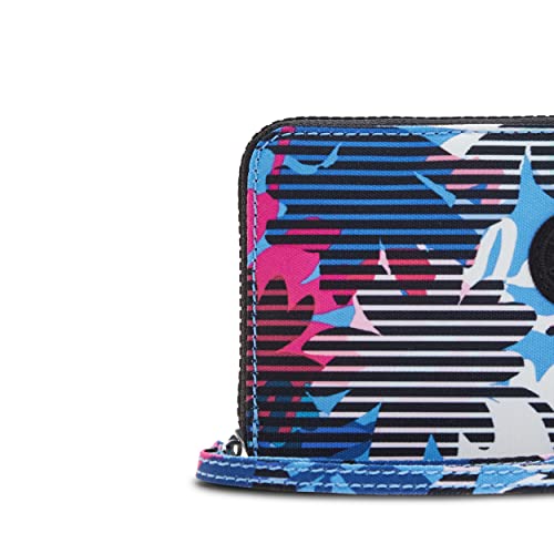 Kipling Womens Women's Alia Wallet, Purse, Snap Closure, Nylon Large Wallet, Brilliant Blossoms, 7.5 L X 4 H 0.75 D Us #TOP4