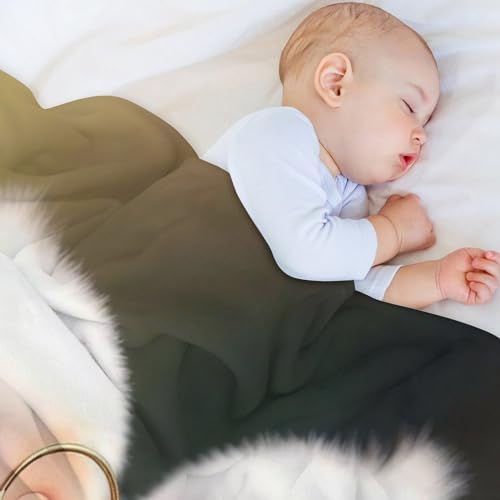 Couverture Singe Mignon Chaude et Légère Idéale pour Voyager en Famille