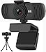 Produktbild Webcam für PC, Webcam mit Mikrofon und Stativ/Abdeckung, 1440P Kamera für Laptop, Computer, Desktop, USB 2.0 Plug&Play Webcam für Video Konferenzen, 1440P Webcam Kompatibel mit Windows,Linux und MacOS
