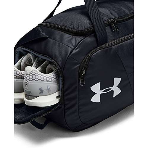 Under Armour Undeniable Duffle 4.0 Gym Bag, Black (001)/Silver, Large