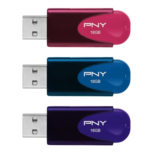 PNY 16GB Attaché 4 USB 2.0 Flash Drive 3-Pack - Image 5