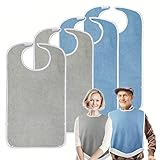 👍 Réutilisable et facile à entretenir : Lavable en machine et séchable pour un entretien rapide. Lavage séparé recommandé pour préserver la qualité et la durabilité des bavoirs.
