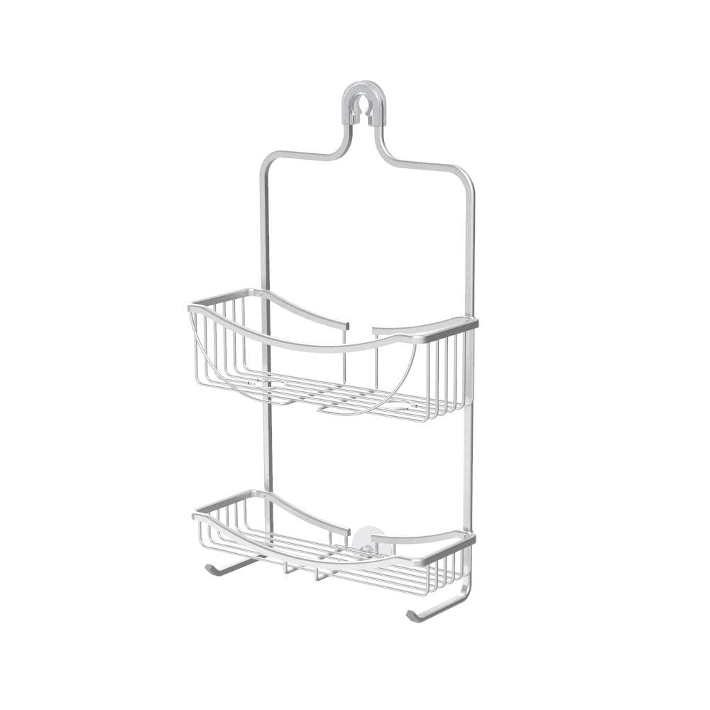 Better Living Products 13631 VENUS 2-Tier Shower Caddy Grey