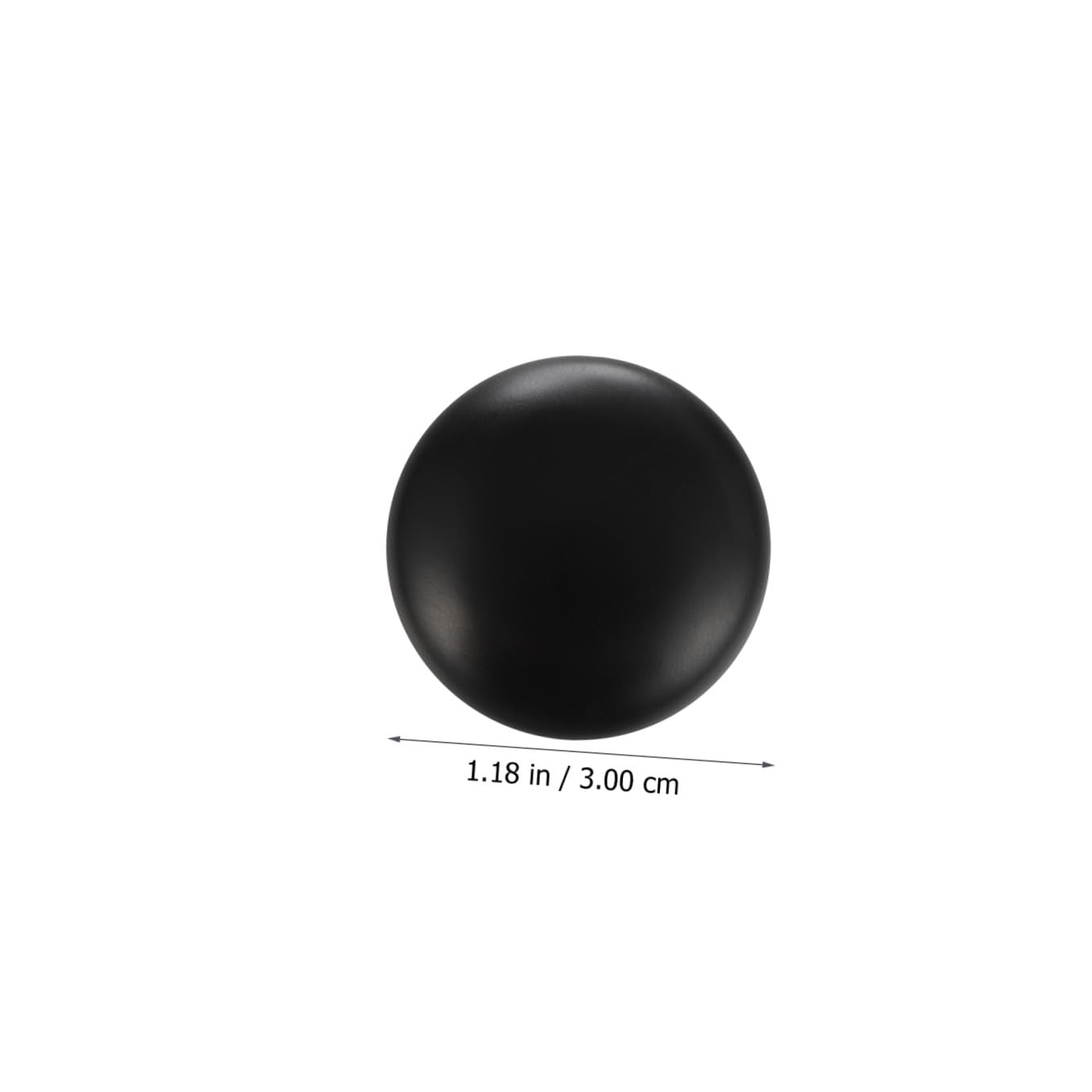 3 Set Pomelli Armadio Alluminio Nero Maniglie Rotonde Per Mobili Multifunzionale Facili Da Installare Resistenti E Sicuri Per Armadietti Comò E Librerie 12 Pezzi*3