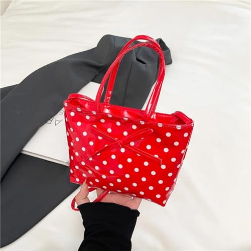 Bolso tote pequeño polka dot para mujer miniatura 2